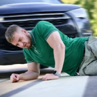 young-downed-man-at-accident-scene