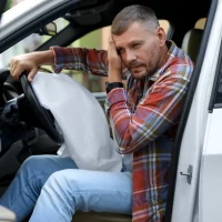 injured-man-near-opened-airbag-in-automobile-after-car-accident